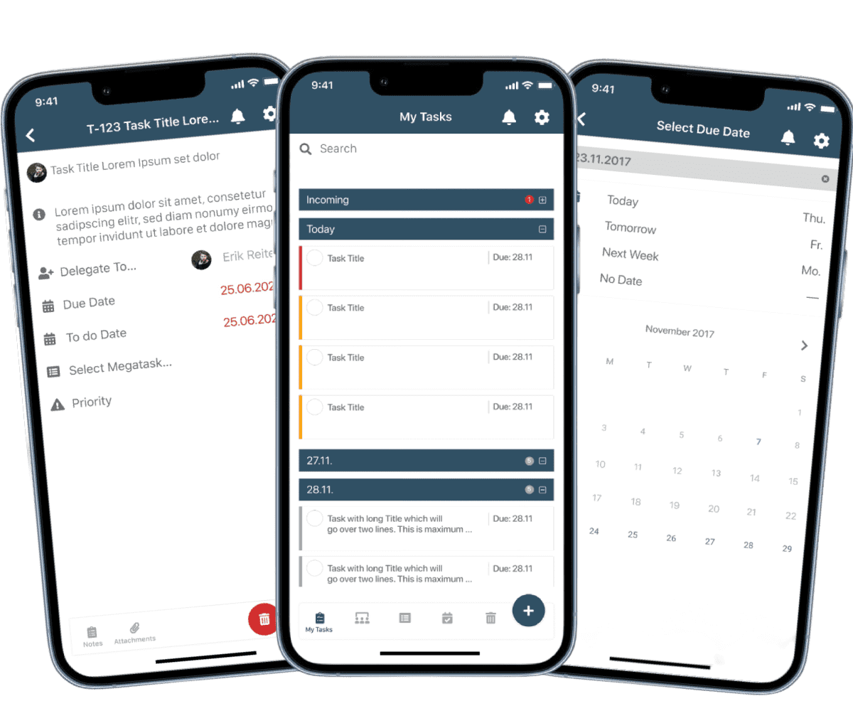 Task Manager Screenshots